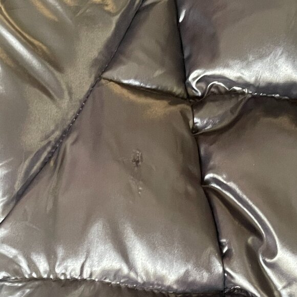 S13 NEW YORK Duck Down Feather Insulated Winter Black Puffer Parka Jacket Size:L - Picture 8 of 10